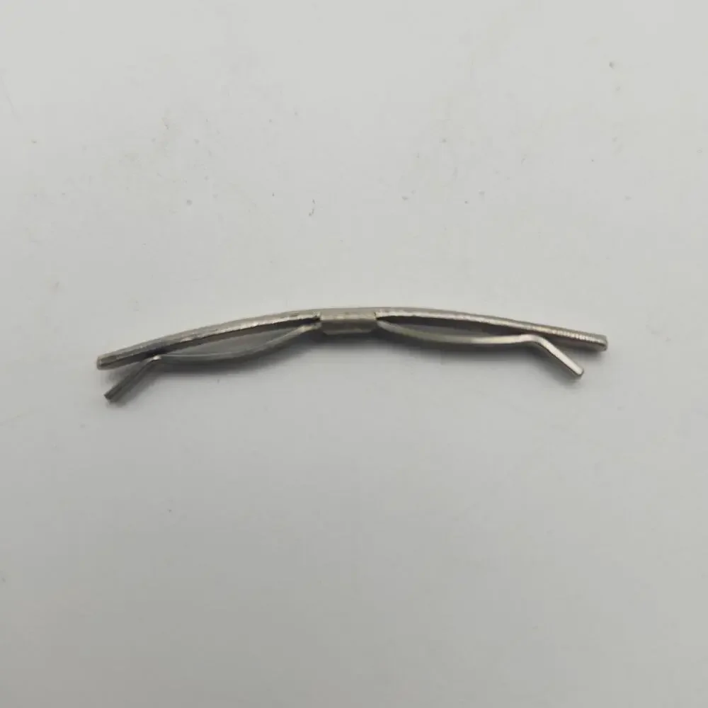 Lot 4 Tie Bar Clip Backs Replacement Hardware Parts Gold Silver Vintage‎ Style